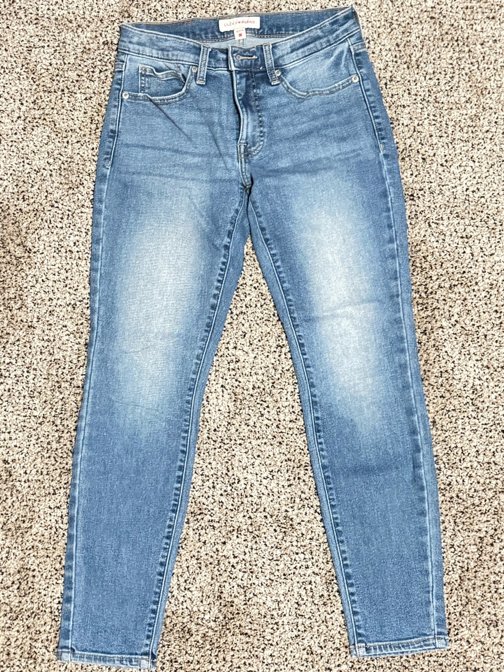 Lucky Brand Medium Wash Skinny Jeans